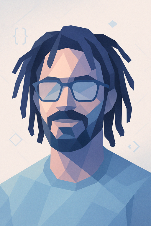 Will Negron - Low poly geometric portrait